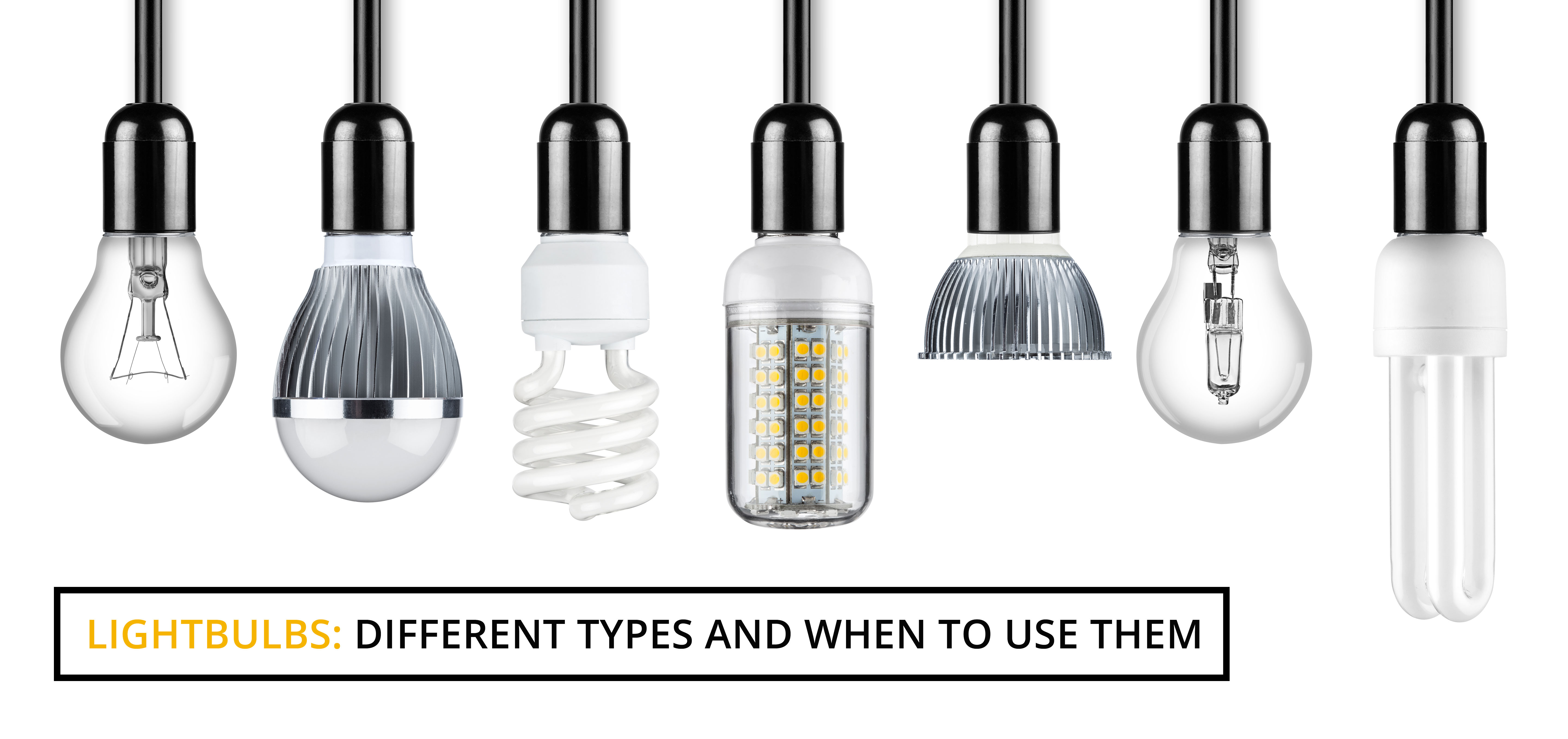 Light Bulbs Different Types And When To Use Them Wire Craft